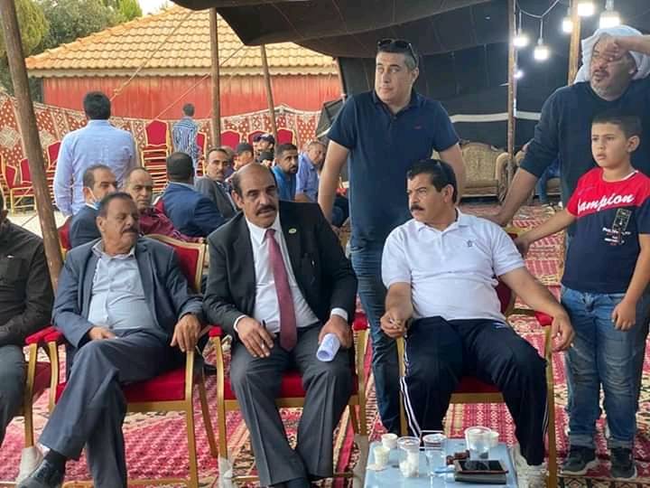 الأستاذ عليان موسى العدوان رئيس اتحاد الكتاب والأدباء يفوز بصندوق الانتخاب لعشيرتي الذوارعة والفوارعه العدوان