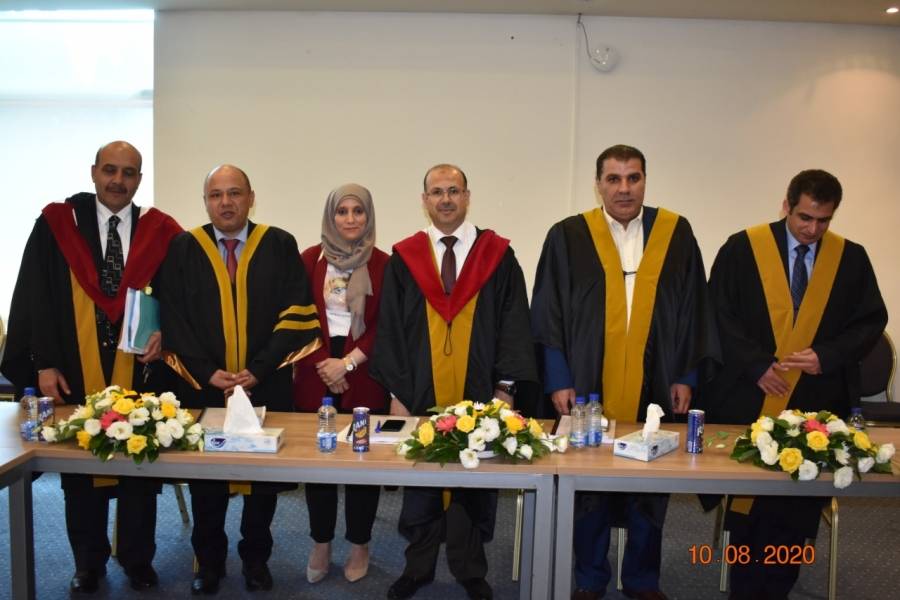 الدكتور عبدالحميد عليمات يحصل على الماجستير في العلوم السياسية من الجامعة الاردنية