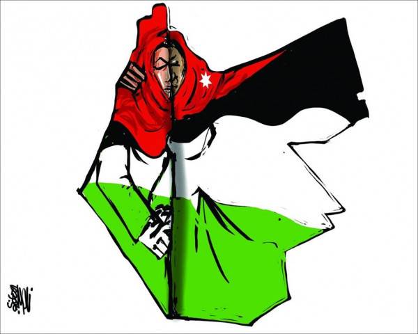 الأردن عضيد فلسطين