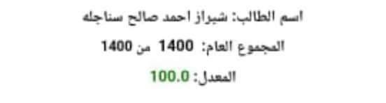 بالاسماء ...طلاب حصلوا على معدل 100 من 100 في التوجيهي