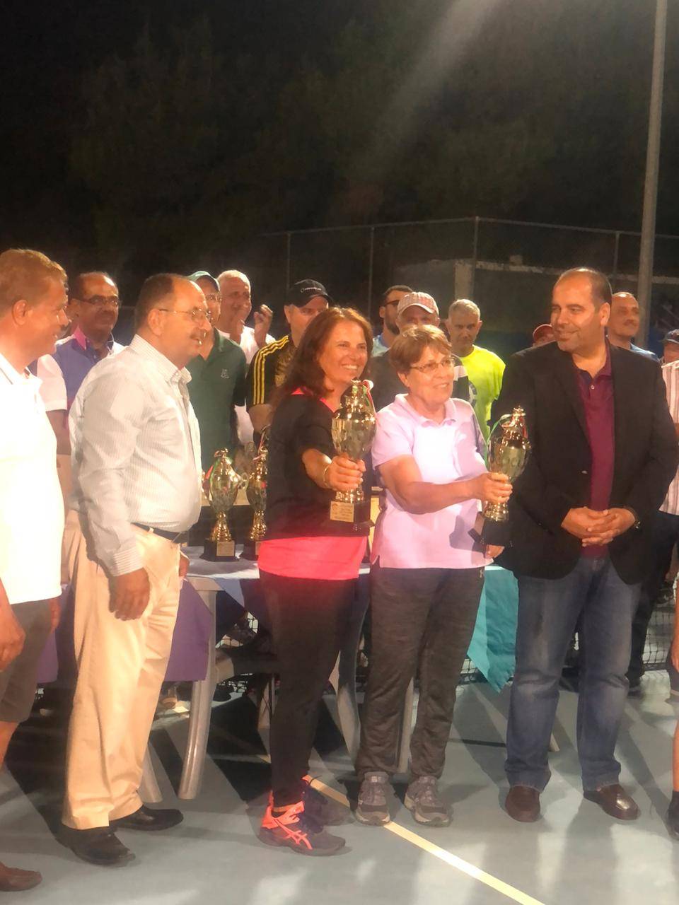 امين عام وزارة الشباب يتوج الفائزين في بطولة المرحوم أحمد راضي للتنس