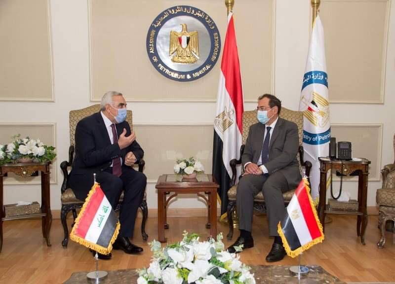 افاق جديدة لتعزيز وتعميق العلاقات بين العراق ومصر  بمجال البترول والثروة المعدنية