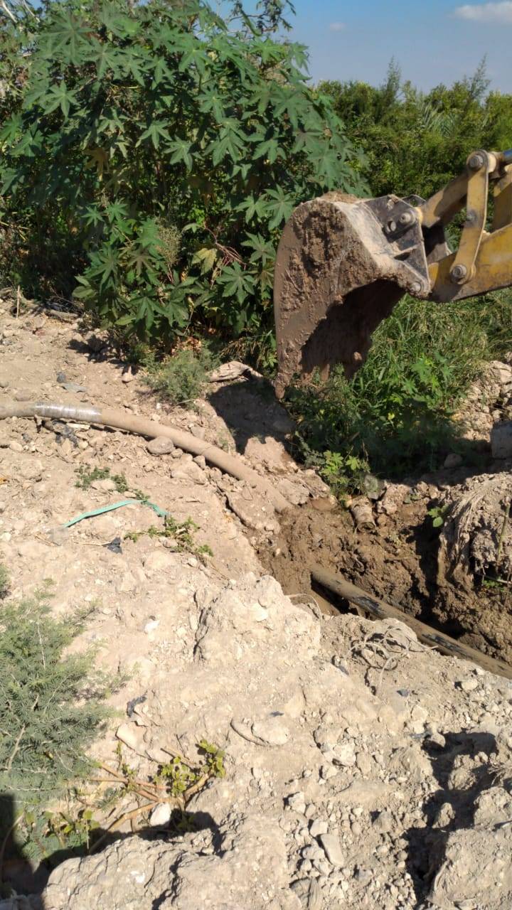 سلطة وادي الاردن :حملة في الاغوار تضبط اكثر من (20) اعتداء كبير على مياه قناة الملك عبدالله