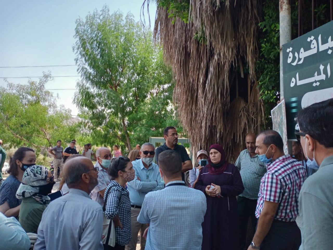 وفد من الوكالة الأمريكية يطلع على المشاريع المنفذة في وادي الاردن ويستعرض اوجه التعاون مع سلطة وادي الأردن