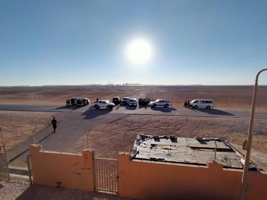 حرّاس ابار جيفكو يهددون بحرق أنفسهم بعد أنباء الاستغناء عن خدماتهم .. تفاصيل