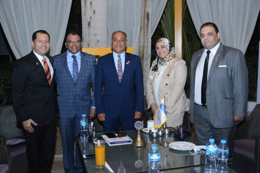 مصر .. أيمن نصيف : استراتيجية روتاري هليوبليس النزهة تنموية شاملة لخدمة المجتمع