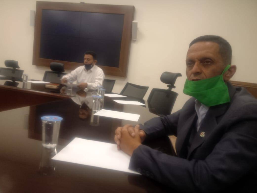 لقاء إعلامي في دار محافظة مأدبا