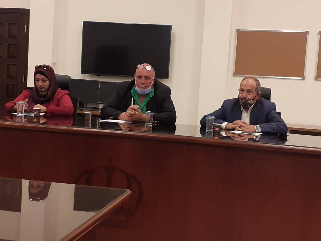 لقاء إعلامي في دار محافظة مأدبا