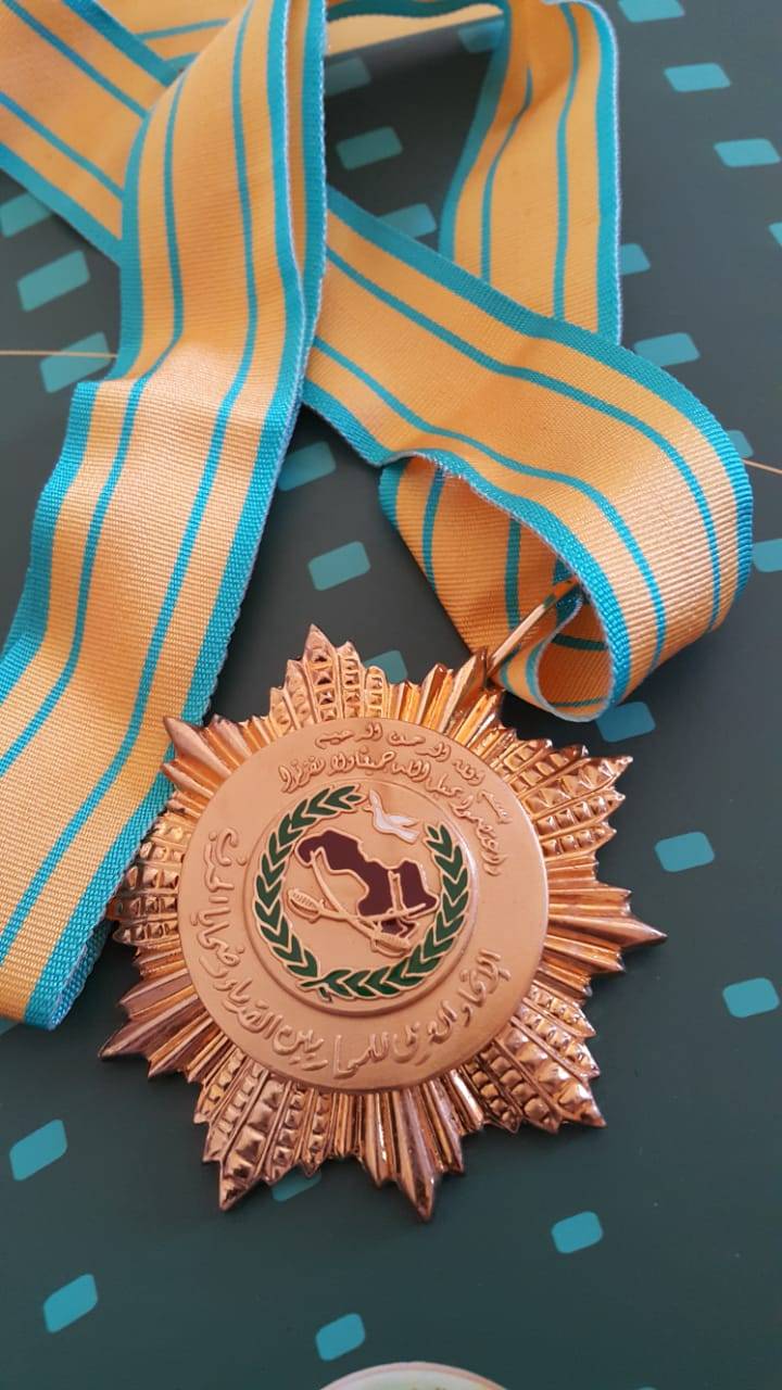 الاتحاد العربي للمحاربين القدماء يكرم الشهيد راشد الزيود بوسام الشجاعة والإقدام