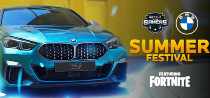 مجموعة BMW الشرق الأوسط تطلق مهرجان الصيف للعبة فورتنايت