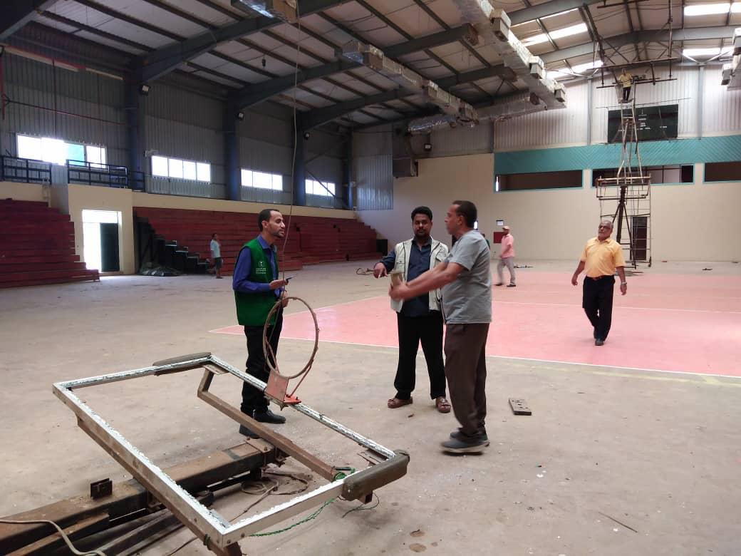 إعمار اليمن يطلق باكورة مشاريعه لتنمية القطاع الرياضي في عدن