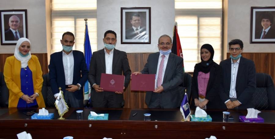 جامعة جدارا توقع مذكرة تفاهم مع الشركة المثالية لتطوير الأعمال