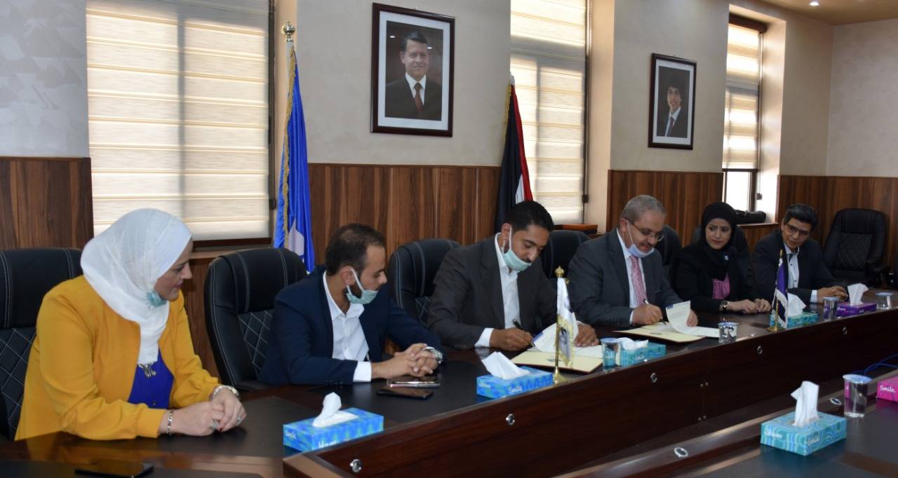 جامعة جدارا توقع مذكرة تفاهم مع الشركة المثالية لتطوير الأعمال