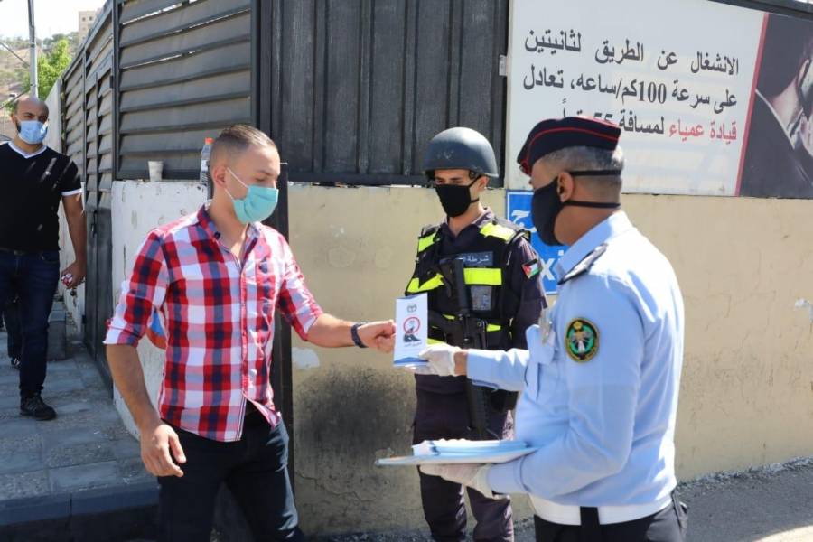 مديرية الأمن العام تطلق حملة الطريق الآمن للحد من الحوادث المرورية