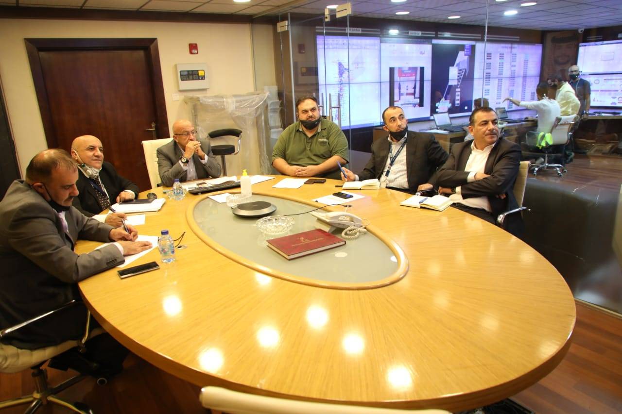 وزير المياه والري يجتمع مع وزير الموارد المائية العراقي لبحث مذكرة التفاهم في مجال الادارة المائية