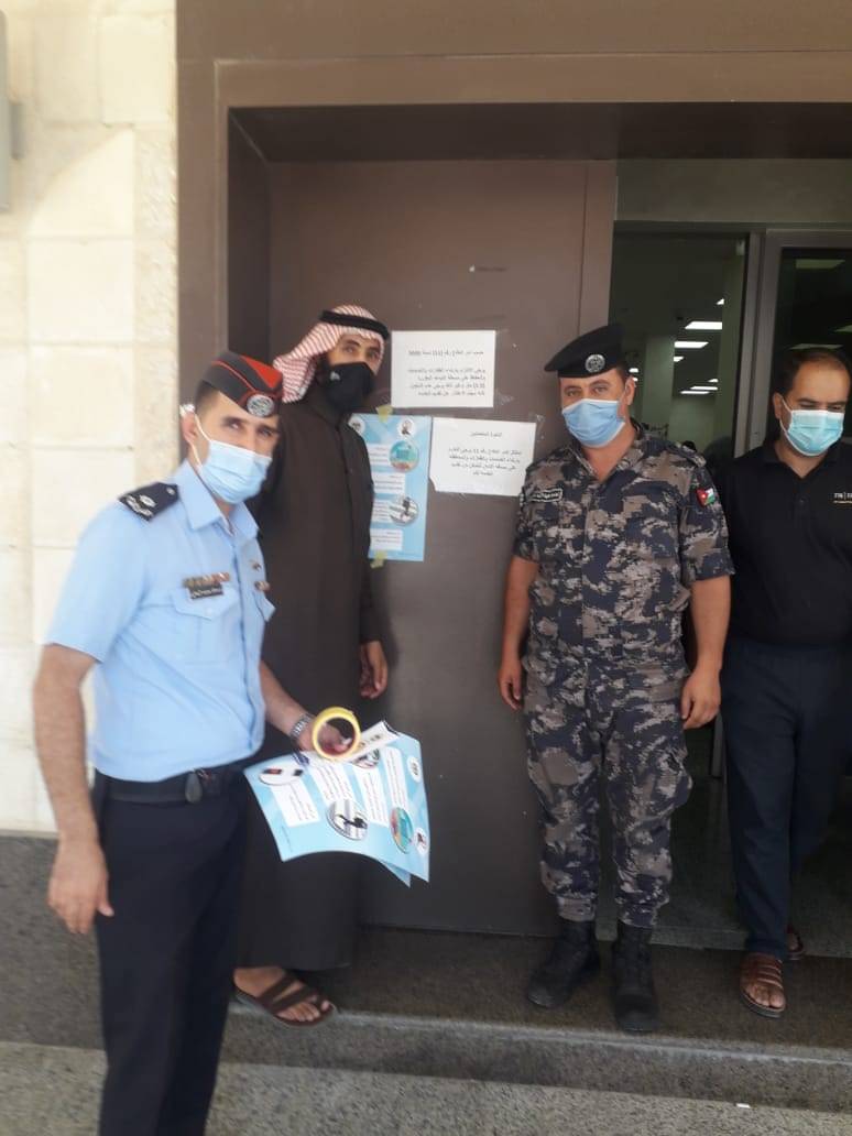 مديرية الأمن العام تطلق حملة الطريق الآمن للحد من الحوادث المرورية