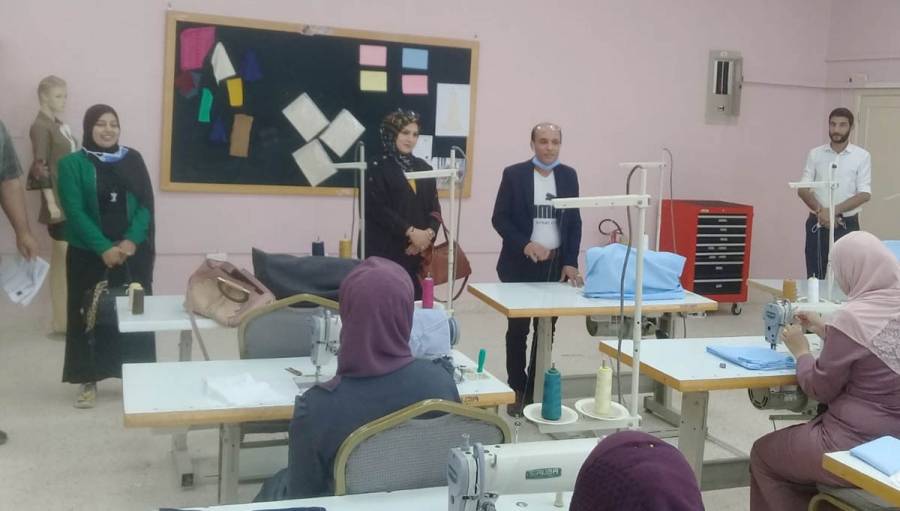 معهد تدريب مهني المفرق يفتتح دورتين تدريبيتين بالتعاون مع وكالة التعاون الدولي