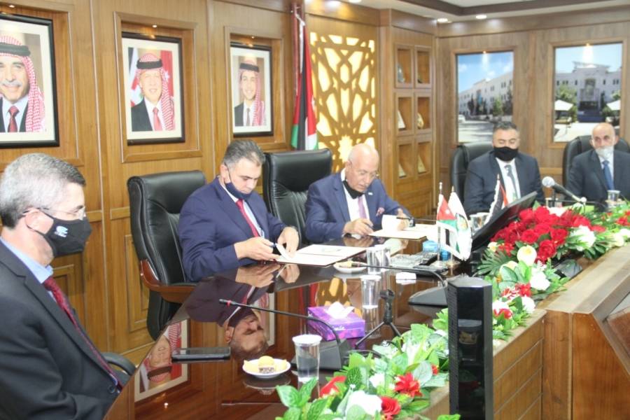 جامعة البلقاء التطبيقية توقع  مذكرة تفاهم مع النقابة اللوجستية الأردنية