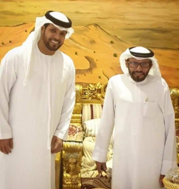 عبدالمنعم العامري والشاعر خالد بن طناف المنهالي يجتمعان في سيدي   .. فيديو