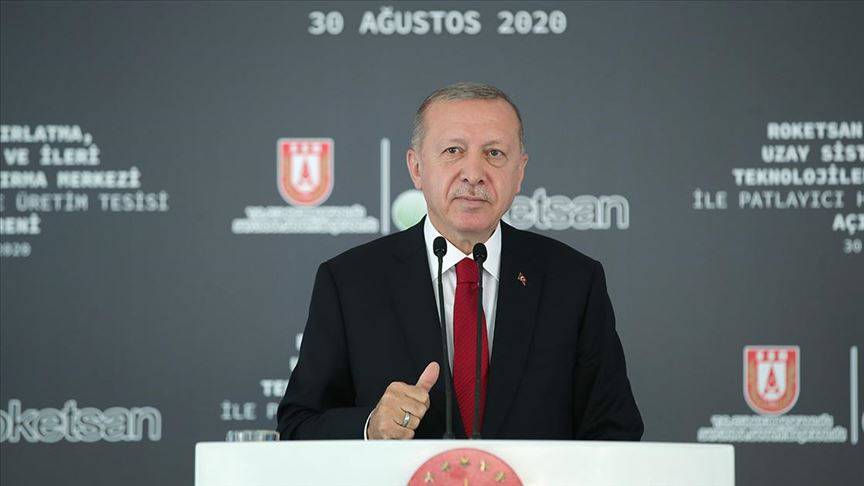 أردوغان يعلن عن أول التجارب الفضائية في تركيا لمحرك صاروخ يعمل بالوقود السائل
