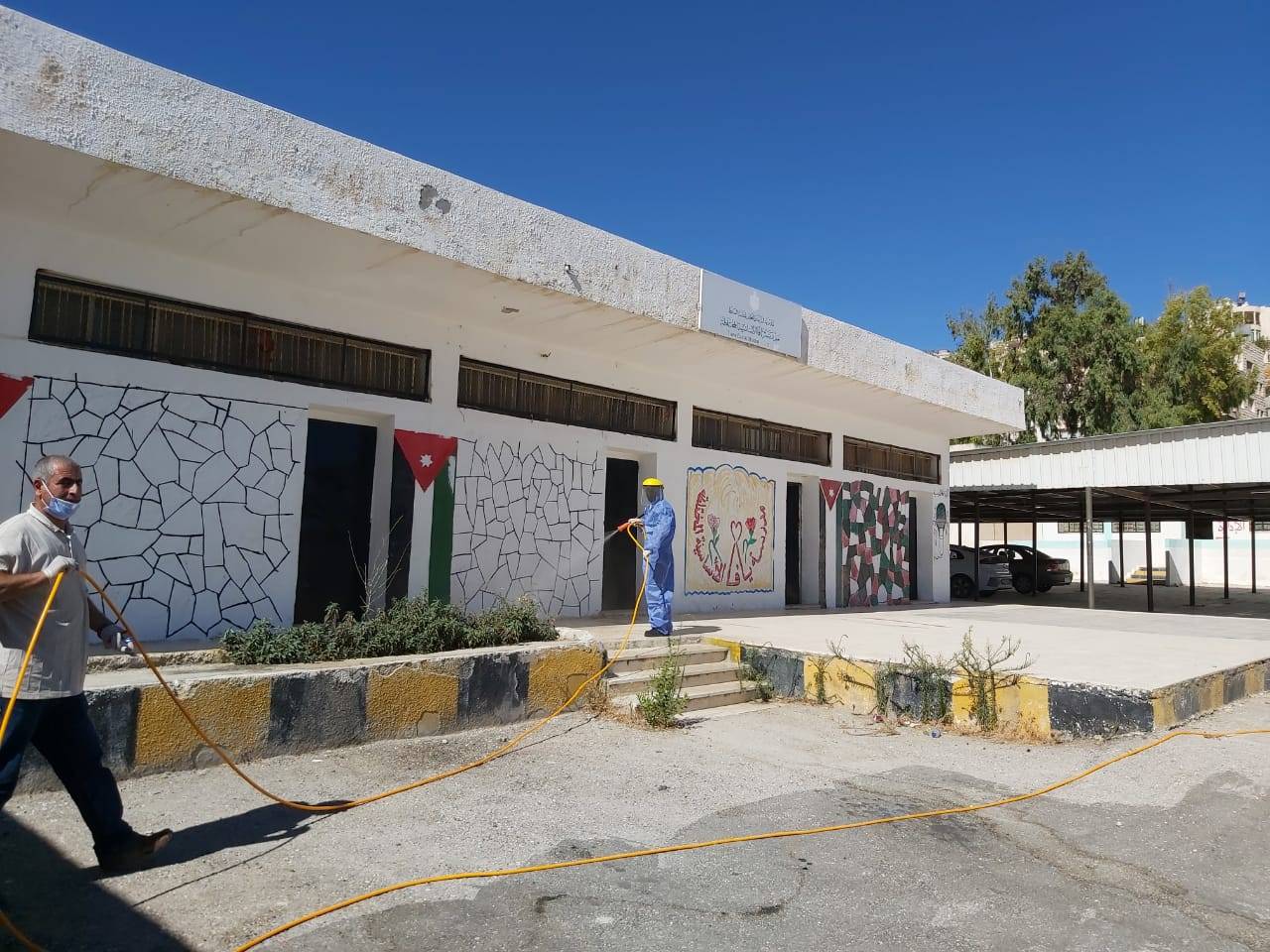 تعقيم مدارس مع بدء العام الدراسي بمبادرة من جوسوي