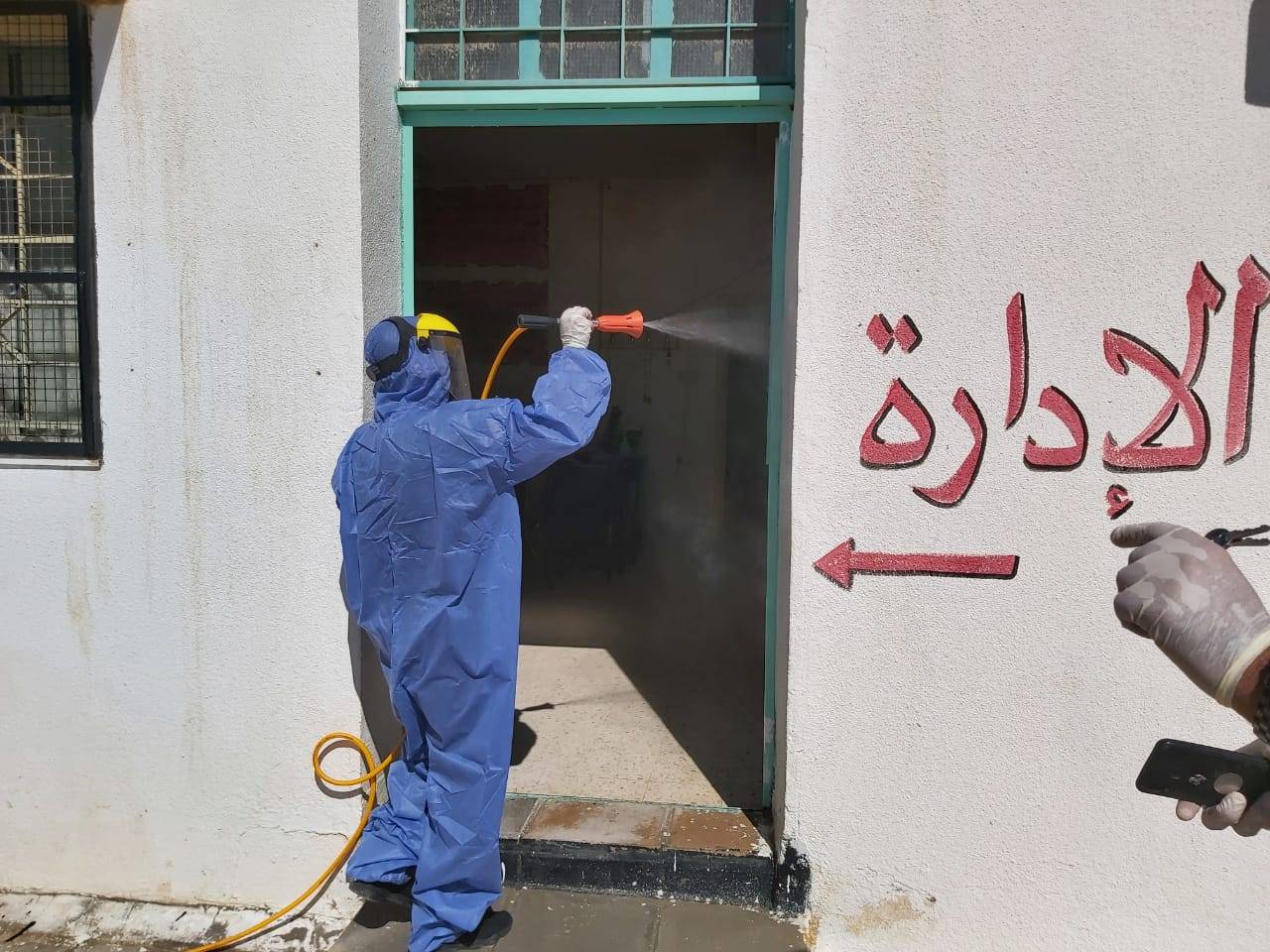 تعقيم مدارس مع بدء العام الدراسي بمبادرة من جوسوي