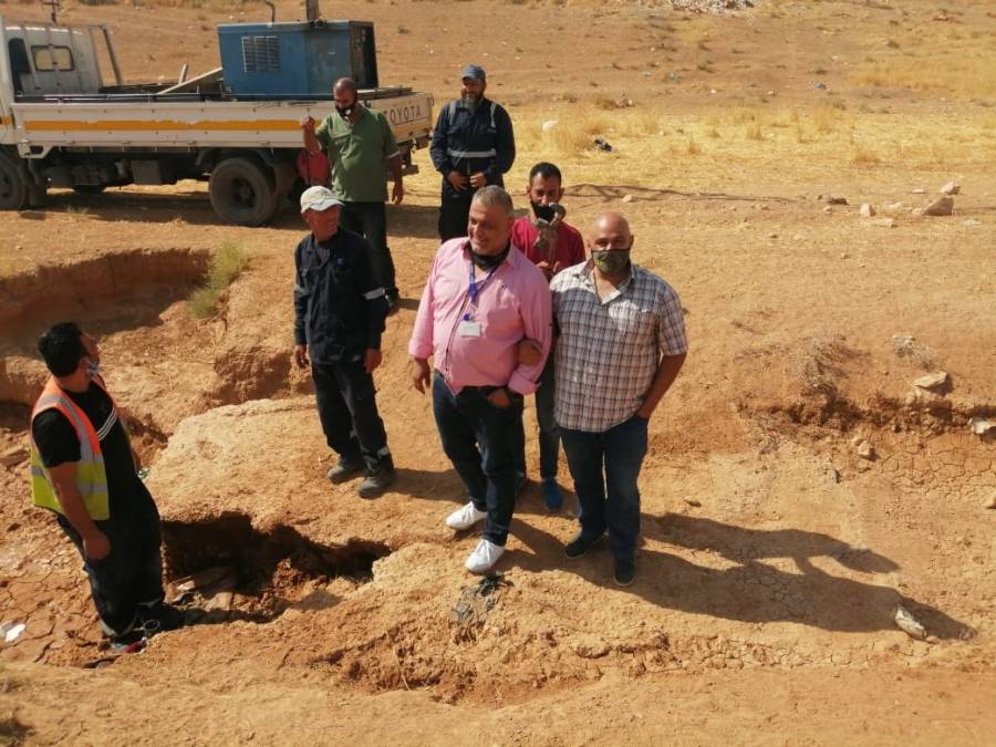 وزارة المياه والري : حملة امنية تضبط اعتداءات على خطوط رئيسية في الموقر