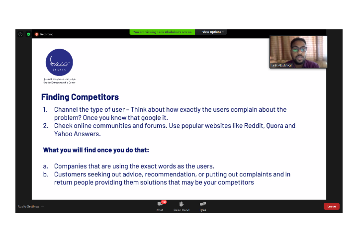 شراع يبحر بـــ ناشئة الشارقة وفتياتها إلى عالم ريادة الأعمال