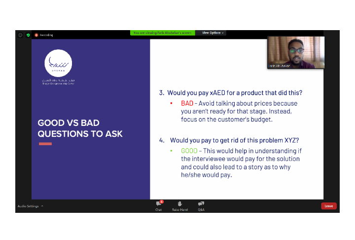 شراع يبحر بـــ ناشئة الشارقة وفتياتها إلى عالم ريادة الأعمال