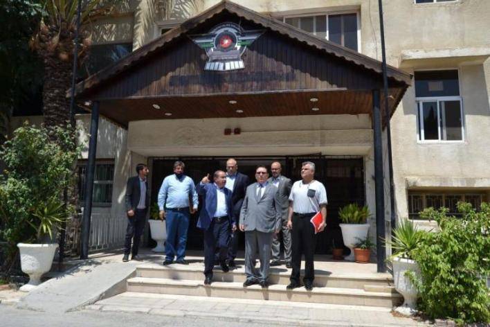 خط الحديدي الحجازي  تكرم شركة جـت وتطلق اسمها على احدى قاطراتها