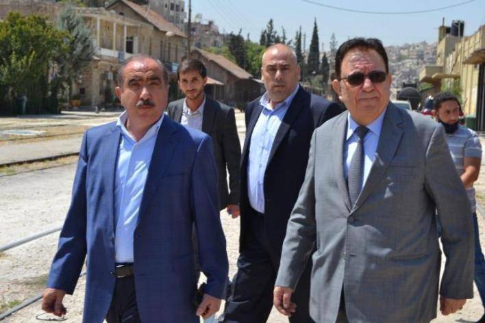 خط الحديدي الحجازي  تكرم شركة جـت وتطلق اسمها على احدى قاطراتها