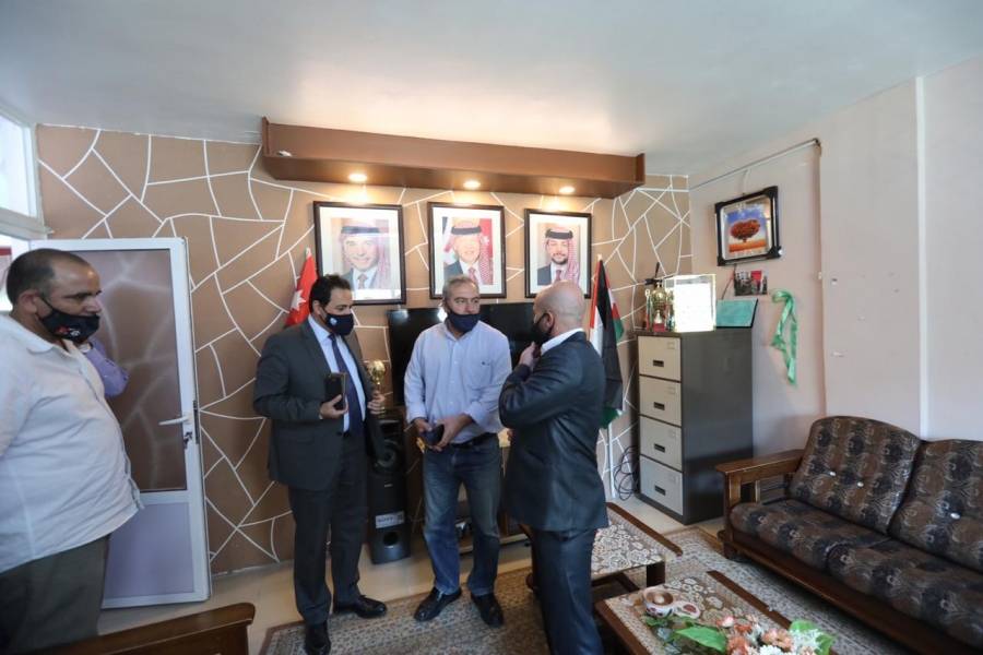 وزير الشباب في زيارة ميدانية لإقليم البترا ولواء الشوبك