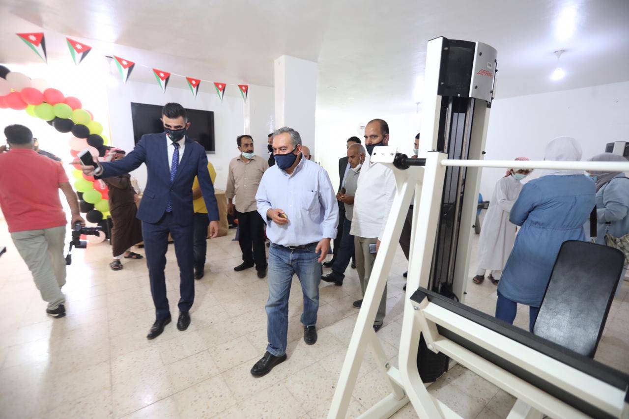 وزير الشباب في زيارة ميدانية لإقليم البترا ولواء الشوبك