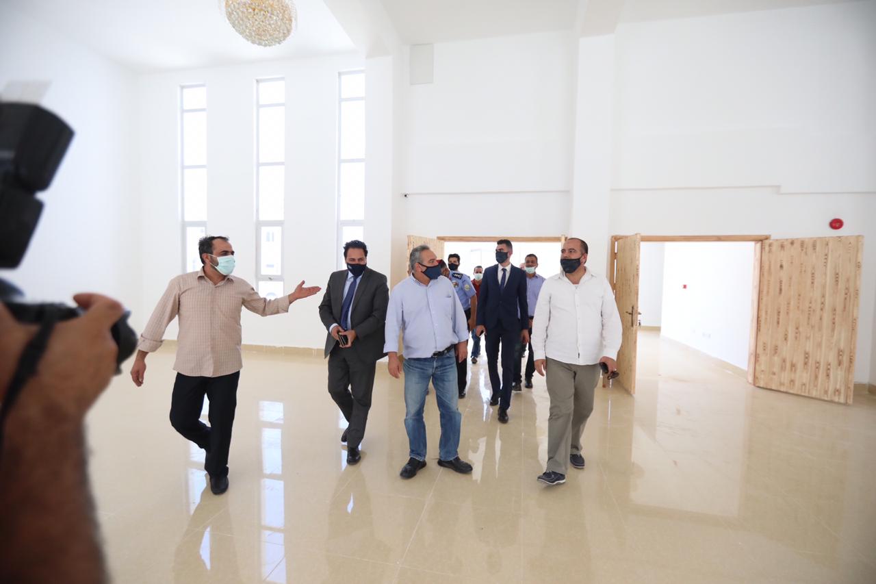 وزير الشباب في زيارة ميدانية لإقليم البترا ولواء الشوبك