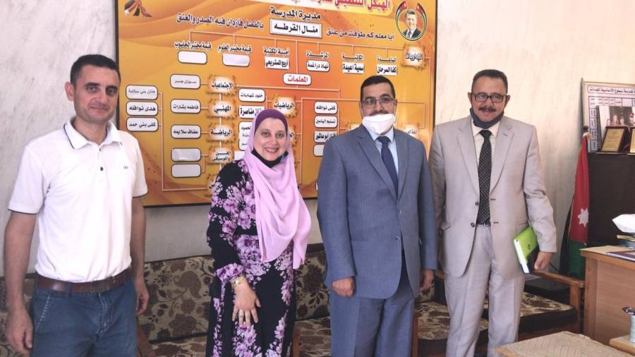 بني خالد في زيارة تفقدية لمدارس لواء الكورة