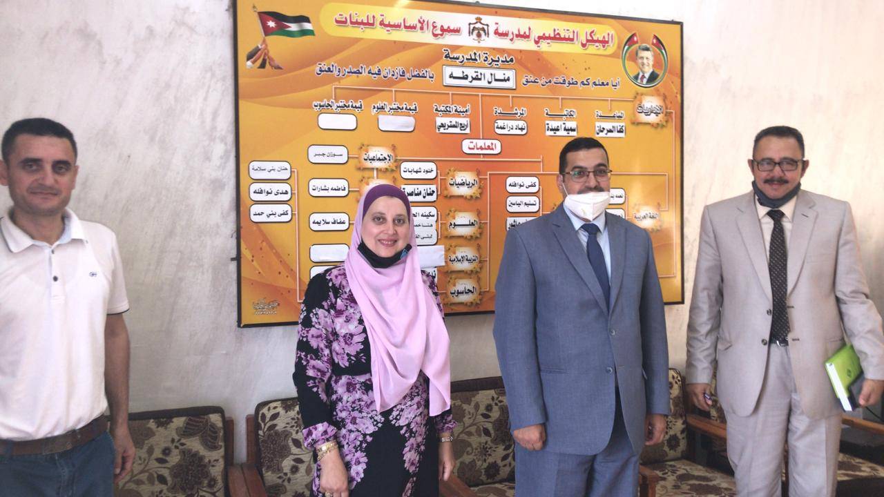 بني خالد في زيارة تفقدية لمدارس لواء الكورة