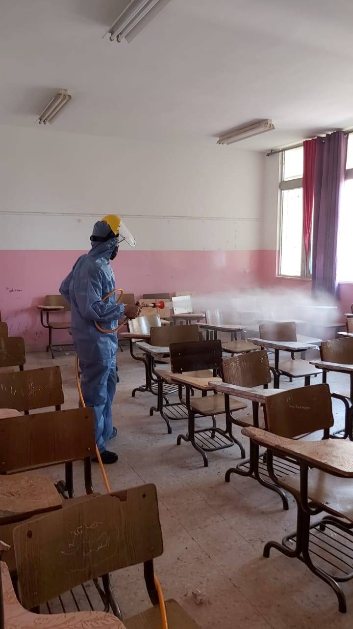 تعقيم نحو 20 مدرسة ومسجدا ضمن مبادرة جوسوي