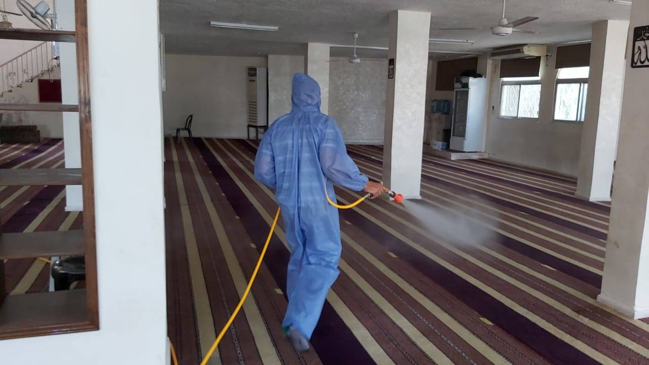 تعقيم نحو 20 مدرسة ومسجدا ضمن مبادرة جوسوي