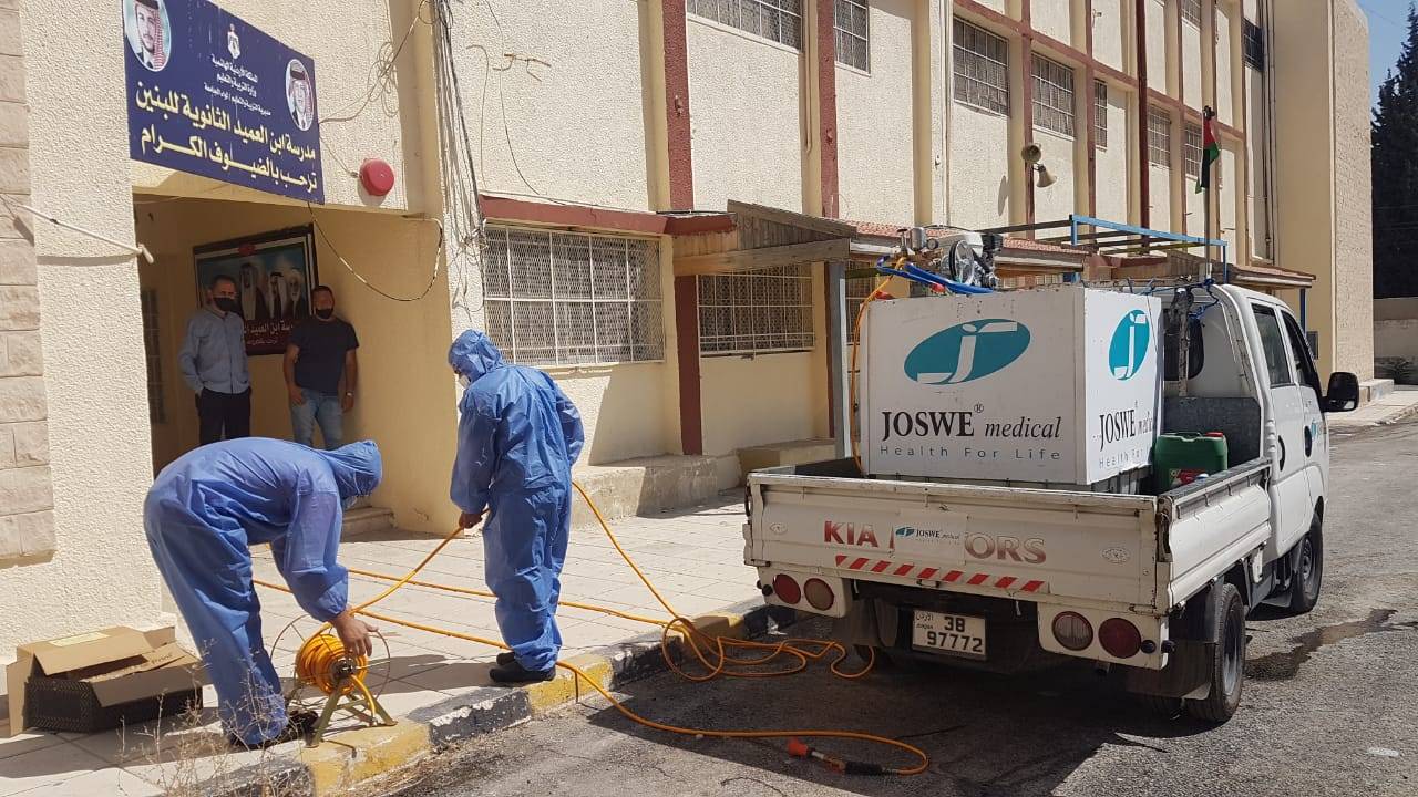 تعقيم نحو 20 مدرسة ومسجدا ضمن مبادرة جوسوي