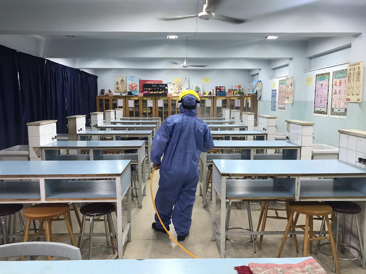 تعقيم نحو 20 مدرسة ومسجدا ضمن مبادرة جوسوي