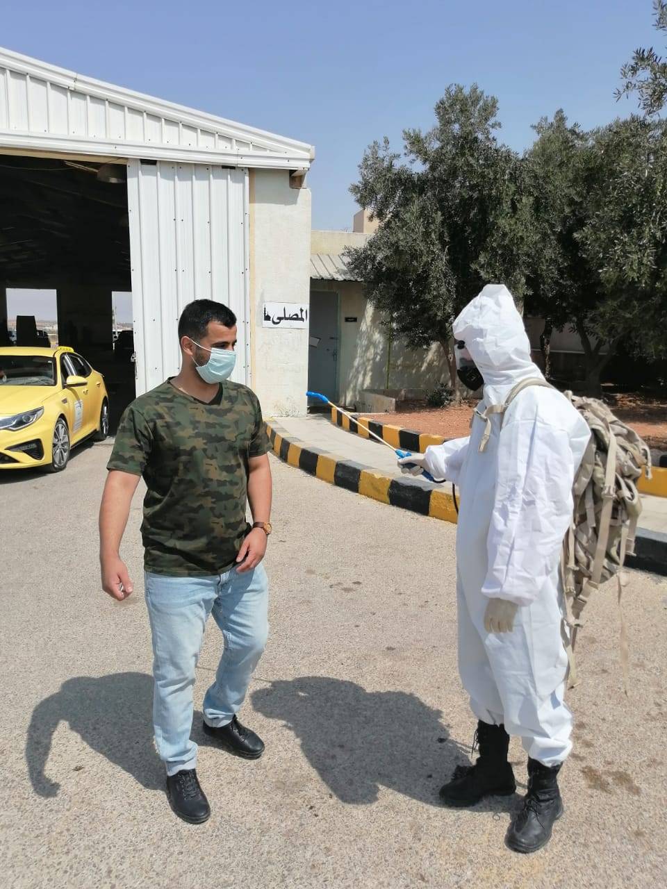 تعقيم قسم ترخيص مادبا 