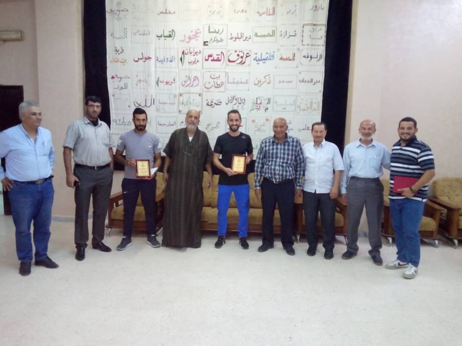 نادي الوحدة بمادبا يكرم مدربي الفئات العمرية