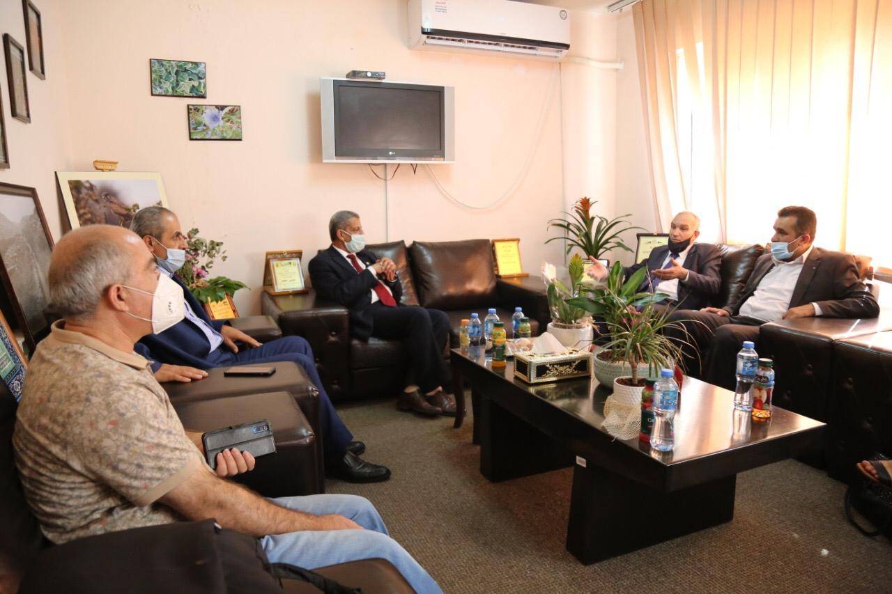 فلسطين : المطور يبحث مع وزير الاتصالات عدد من القضايا المشتركة 