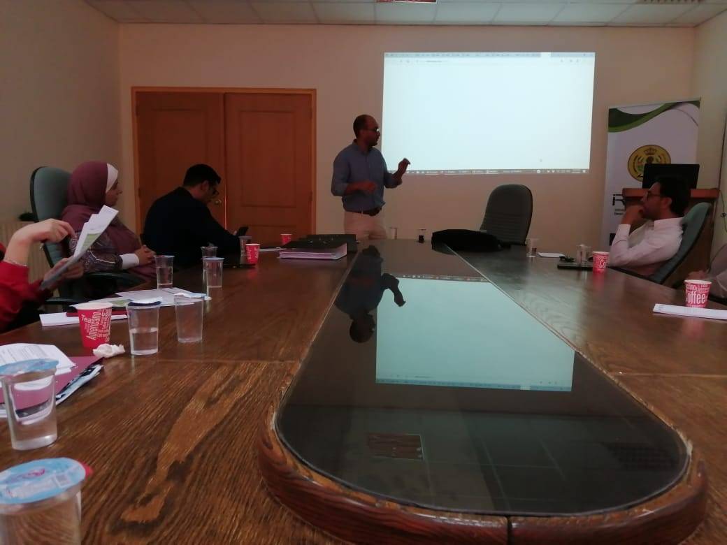 مدير مكتب إيراسموس بلس/عمان يزور جامعة الحسين بن طلال