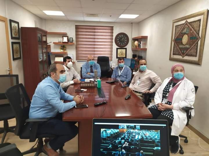 مستشفى الجامعة الأردنية يهنئ مستشفى النجاح الوطني الجامعي بحصوله على اعتمادية جودة الخدمات الصحية