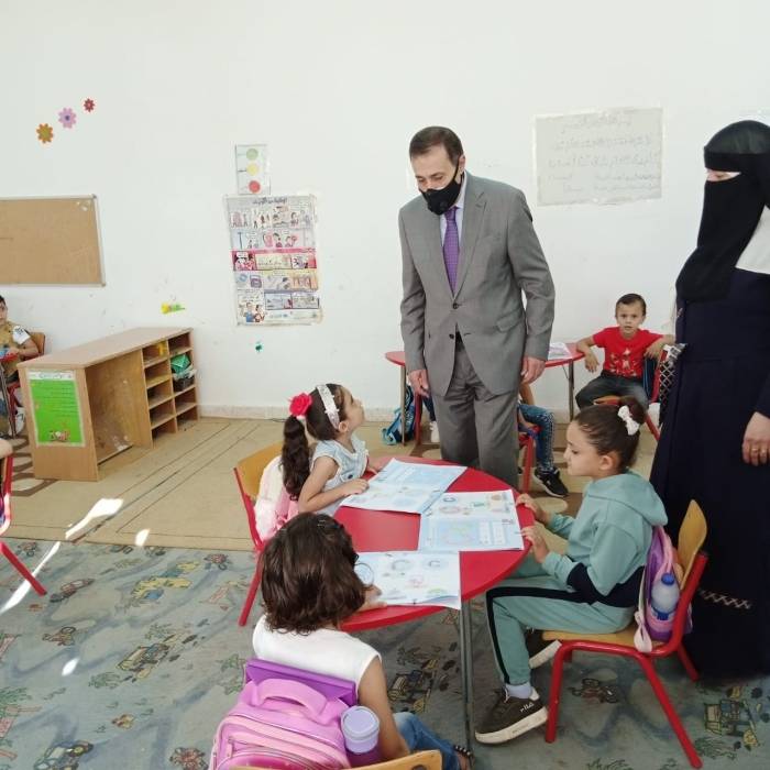 جولة تفقدية لوزير التربية والتعليم على عدد من مدارس محافظة جرش