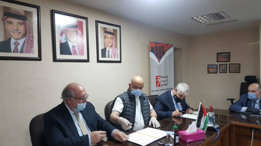 اتفاقية بين مؤسسة لتدريب المهني ومركز تدريب المقاولين لتدريب وتشغيل الشباب في مهن قطاع المقاولات