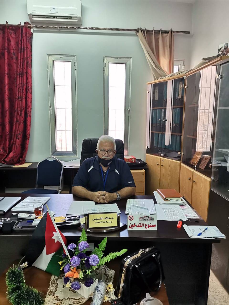 جوهرة العرب الإخباري يزور لجنة الانتخابات في مادبا