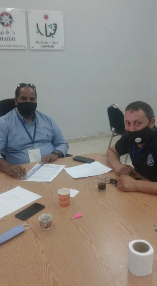 جوهرة العرب الإخباري يزور لجنة الانتخابات في مادبا