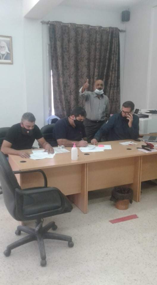 جوهرة العرب الإخباري يزور لجنة الانتخابات في مادبا